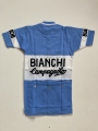 Originální bavlněný dres Bianchi Campagnolo Castelli - 80.léta